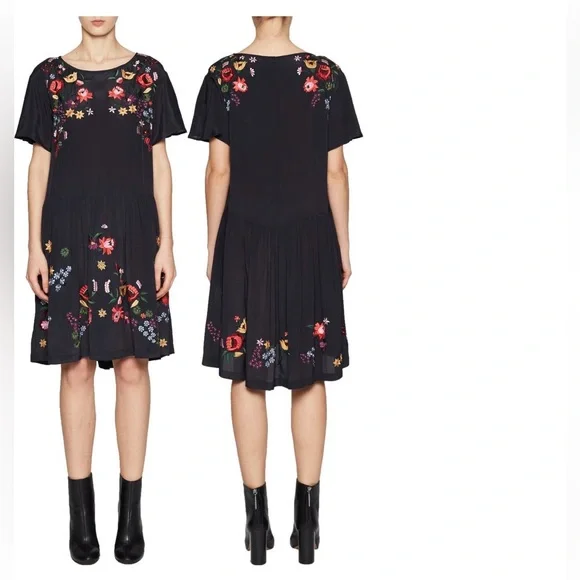 French Connection | Dresses | French Connection Embroidered Dress | Poshmark